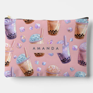 Bolsito Accesorio Grande Té de Boba de Pastel Personalizado Sueño Estético