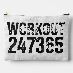 Bolsito Accesorio Grande Texto escrito y raspado Workout 247365 rústico