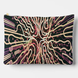 Bolsito Accesorio Grande Textura a rayas