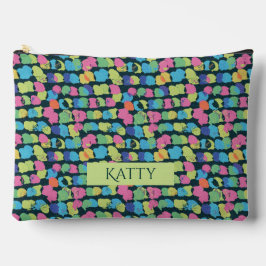 Bolsito Accesorio Grande Textura abstracta.