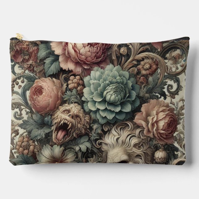 Bolsito Accesorio Grande The Botanist’s Curse – Gothic Victorian Portrait (Anverso)