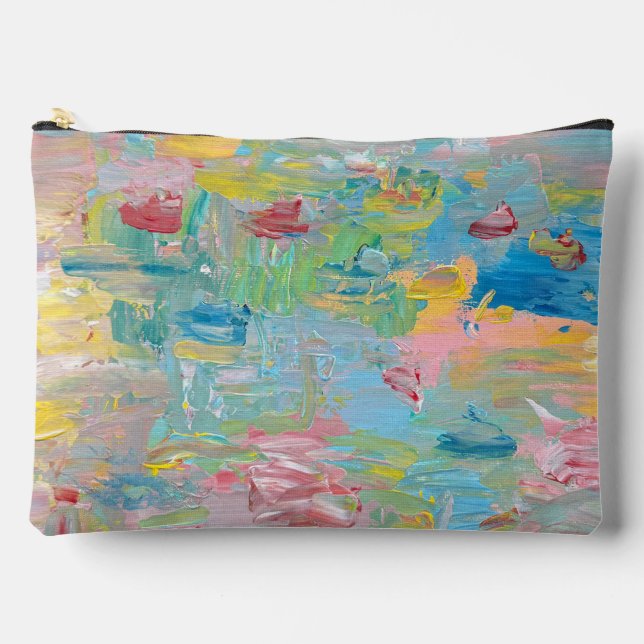 Bolsito Accesorio Grande The Garden of Delight clock  (Anverso)