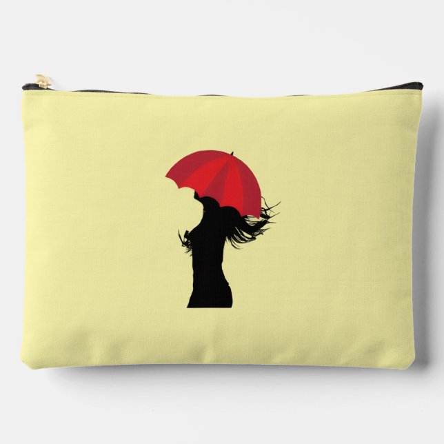 Bolsito Accesorio Grande The Red Umbrella Large (Anverso)