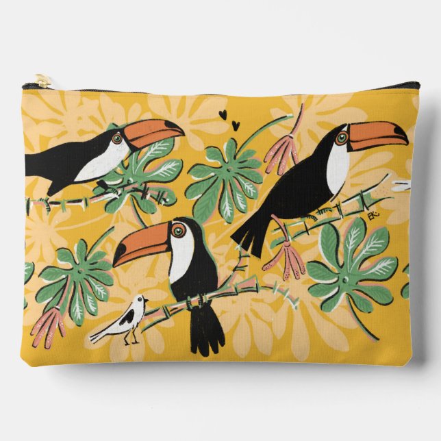 Bolsito Accesorio Grande Toucan pencil case (Anverso)