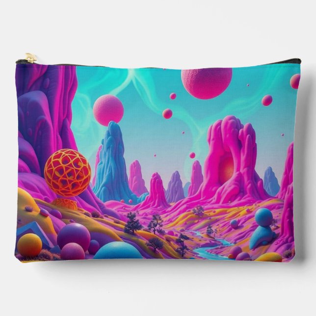 Bolsito Accesorio Grande  Traumplanet der Farben – Jenseits der Realität (Anverso)