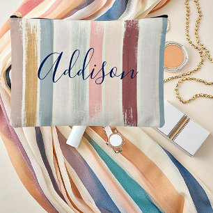 Bolsito Accesorio Grande Trazos de pincel pastel personalizados