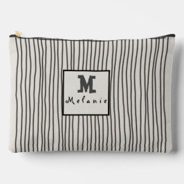 Bolsito Accesorio Grande Trendy modern art lines Abstract minimal Monogram 