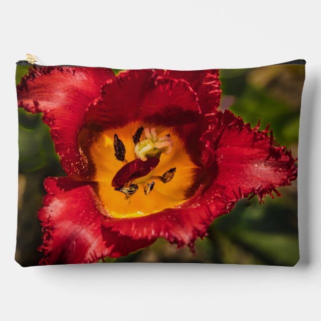 Bolsito Accesorio Grande Tulip rojo (Anverso)
