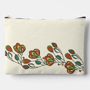 Bolsito Accesorio Grande un patrón interminable con flores