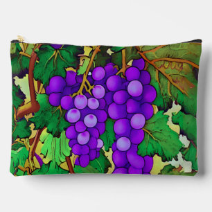 Bolsito Accesorio Grande Uvas moradas en la uva
