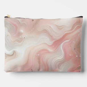 Bolsito Accesorio Grande Vía Láctea rosa y blanca