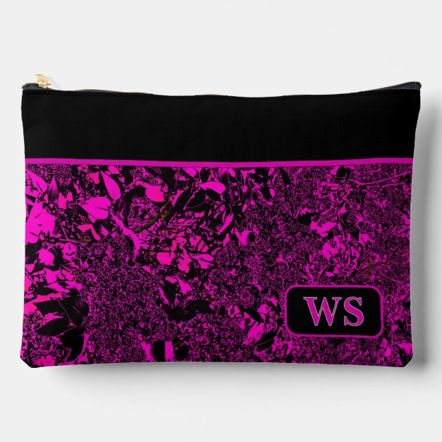 Bolsito Accesorio Grande Vibrant Fuchsia Cosmetic Pouch (Anverso)