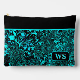 Bolsito Accesorio Grande Vibrant Teal Cosmetic Pouch