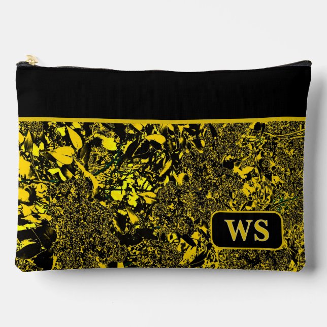 Bolsito Accesorio Grande Vibrant Yellow Cosmetic Pouch (Anverso)
