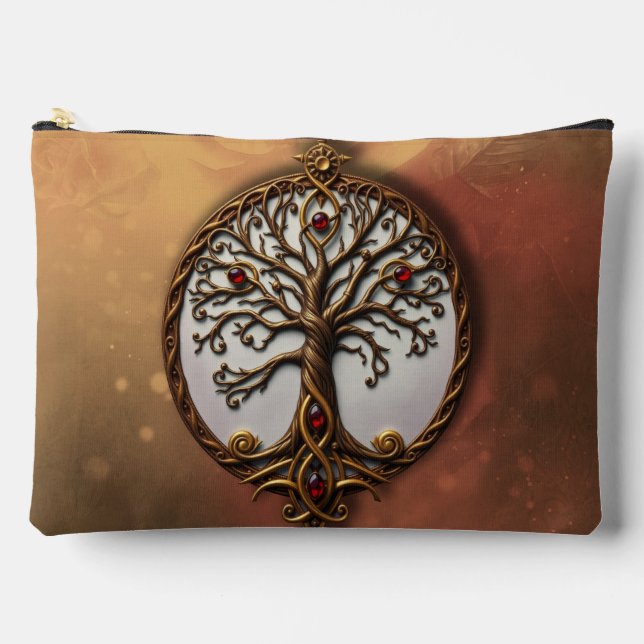 Bolsito Accesorio Grande Vida Mística del Árbol (Anverso)