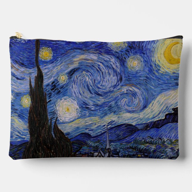 Bolsito Accesorio Grande Vincent Van Gogh - La noche estrellada (Anverso)