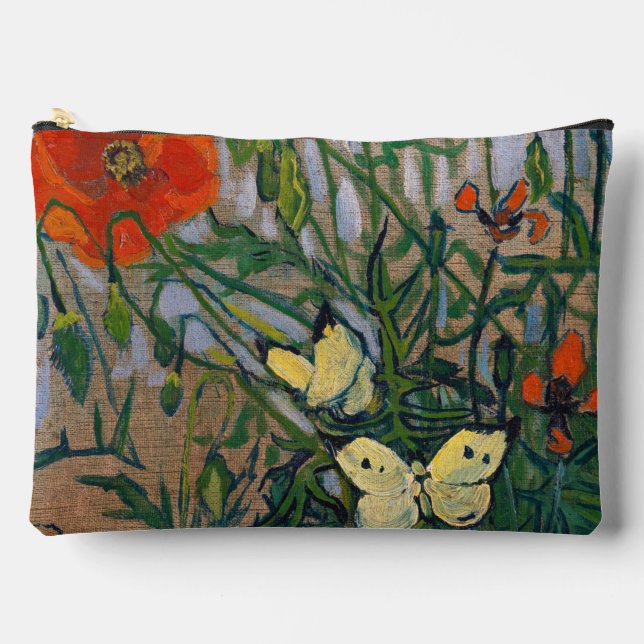Bolsito Accesorio Grande Vincent van Gogh - Mariposas y Papas (Anverso)