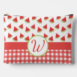 Bolsito Accesorio Grande Watermelon Gingham