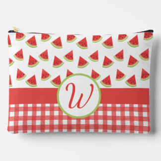 Bolsito Accesorio Grande Watermelon Gingham