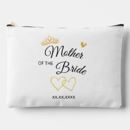 Bolsito Accesorio Grande Wedding Party Role & Date Elegant Design