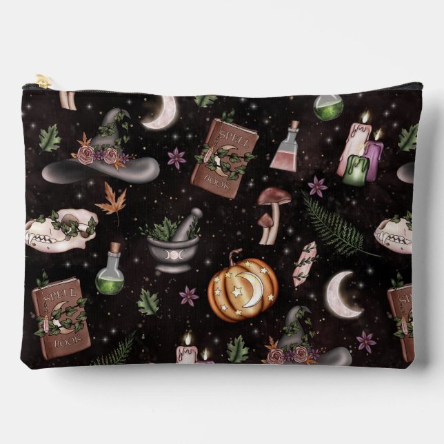 Bolsito Accesorio Grande Witchy Woodland (Anverso)