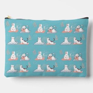 Bolsito Accesorio Grande Yoga Cats Lotus