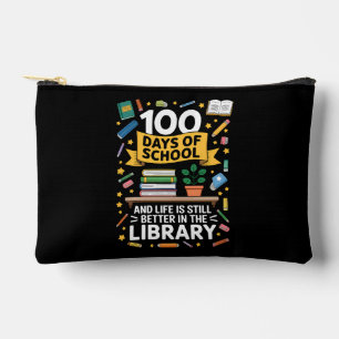 Bolsito Accesorio Pequeño 100 Días De Escuela Y La Vida Sigue Siendo Mejor