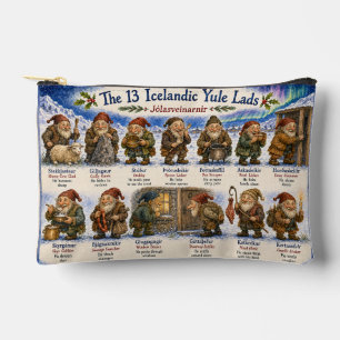 Bolsito Accesorio Pequeño 13 duendes islandeses de Yule Navidad reykjavik