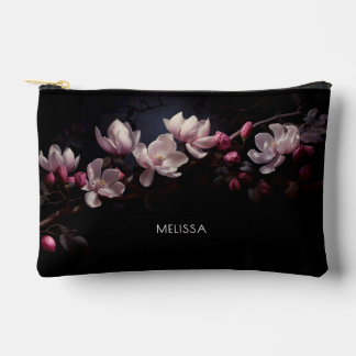 Bolsito Accesorio Pequeño 3D Magnolia Black Background