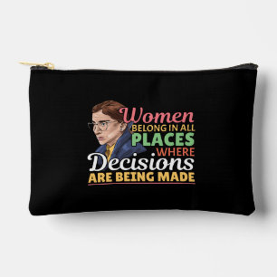 Bolsito Accesorio Pequeño Abogada Feminista Jueza Ruth Bader Ginsburg