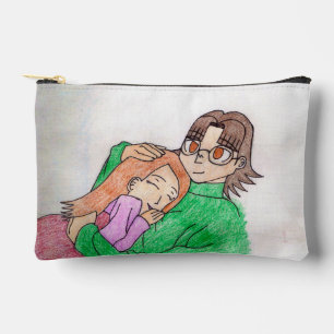 Bolsito Accesorio Pequeño Abrazo de Pareja de Anime