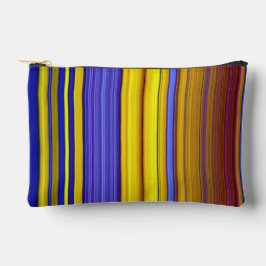 Bolsito Accesorio Pequeño Abstract Stripes Design 1