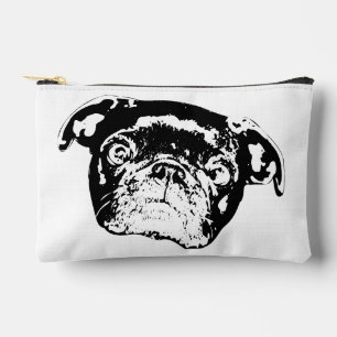 Bolsito Accesorio Pequeño Accentador de belleza Pug para abrazar
