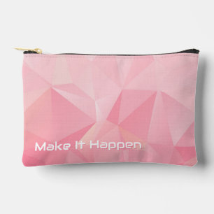 Bolsito Accesorio Pequeño Accesorio personalizado geométrico rosa minimalist