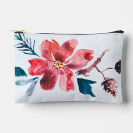 Bolsito Accesorio Pequeño Acuarela floral botánica de bonito