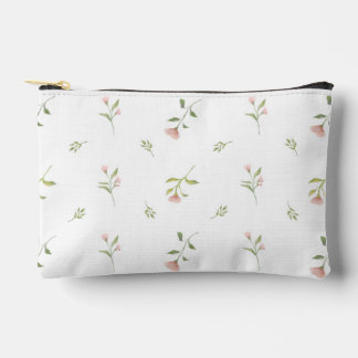 Bolsito Accesorio Pequeño acuarela floral rústica