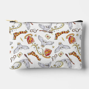 Bolsito Accesorio Pequeño Acuarela GRYFFINDOR™ Patrón Hedwig