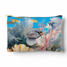 Acuario de pintura marina