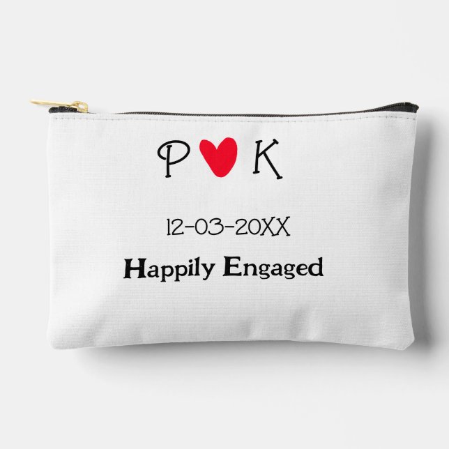 Bolsito Accesorio Pequeño Afortunadamente comprometido añada una carta de no (Anverso)