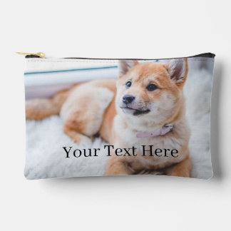 Bolsito Accesorio Pequeño Agrega tu foto y texto personalizado en 2 caras