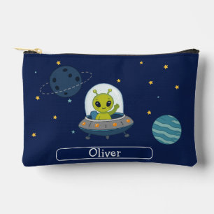 Bolsito Accesorio Pequeño Alienígena Ovni Espacio Personalizado Niños Lindos