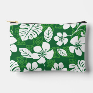 BOLSITO ACCESORIO PEQUEÑO ALOHA FRIDAY PATTERN EN VERDE