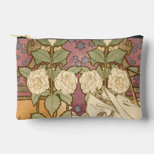 Bolsito Accesorio Pequeño Alphonse Mucha Estrellas Elegantes Art Nouveau Cam