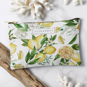 Bolsito Accesorio Pequeño Amalfi Coast Lemon Blossom Personalizado