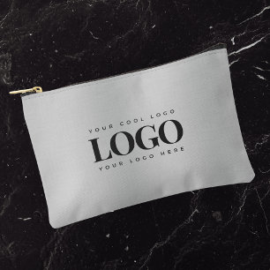 Bolsito Accesorio Pequeño Añadir el logotipo comercial de Rectangle Gris