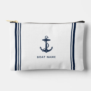 Bolsito Accesorio Pequeño Ancla de barco personalizada y nombre