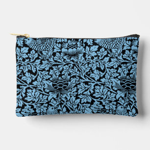 Bolsito Accesorio Pequeño Anenoma de aves del patrón floral William Morris