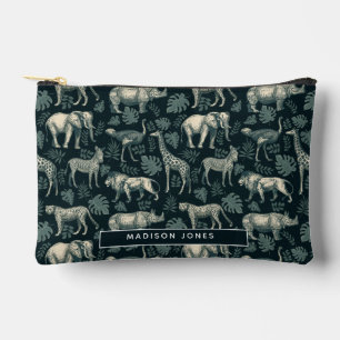 Bolsito Accesorio Pequeño Animales africanos salvajes de Safari