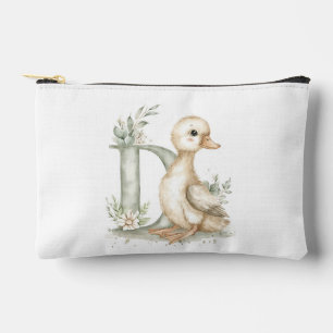 Bolsito Accesorio Pequeño Animales Bebés Acuarela Adorable Alfabeto Patito