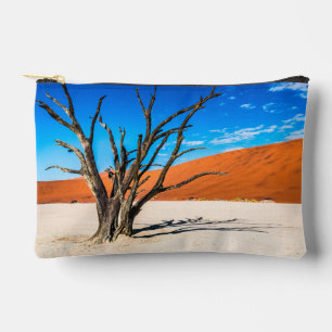 Bolsito Accesorio Pequeño Árbol muerto en Deadvlei, Namibia